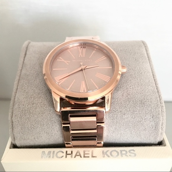 NWT authentic MK Hartman rose gold tone watch - Picture 3 of 6